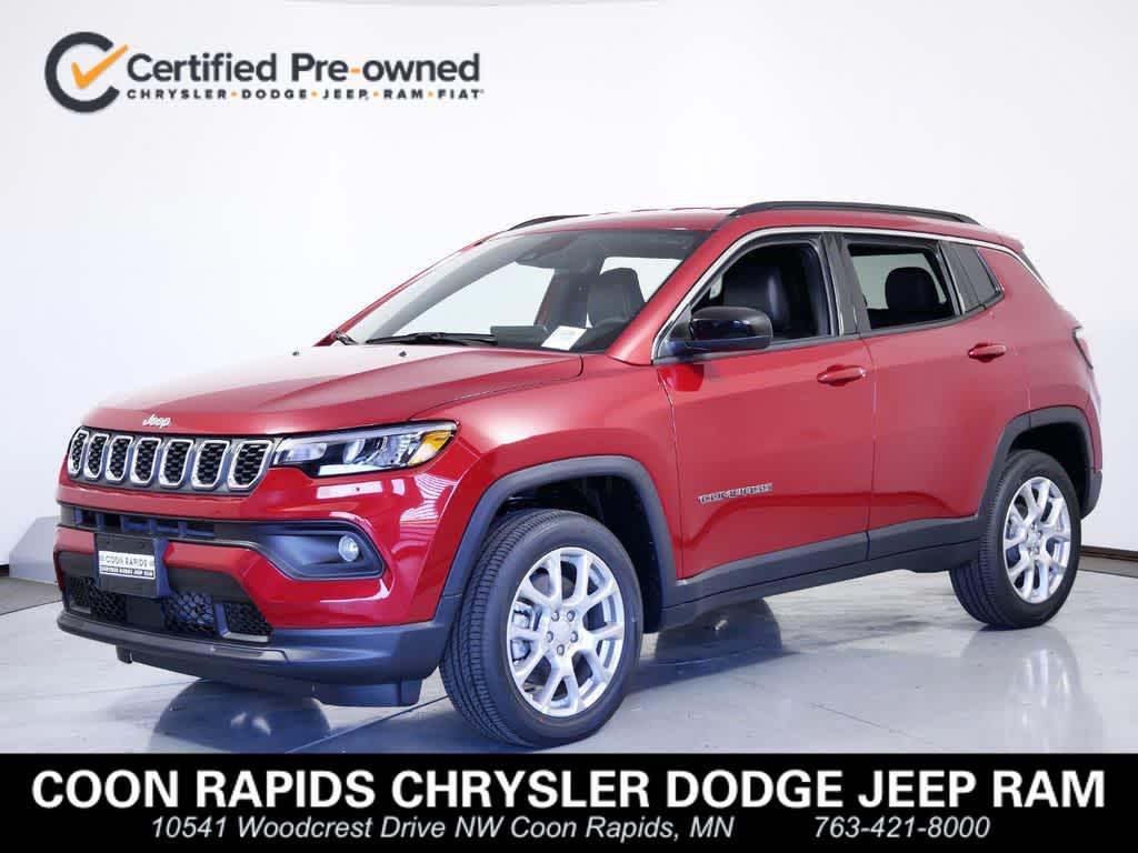 used 2024 Jeep Compass car, priced at $23,147