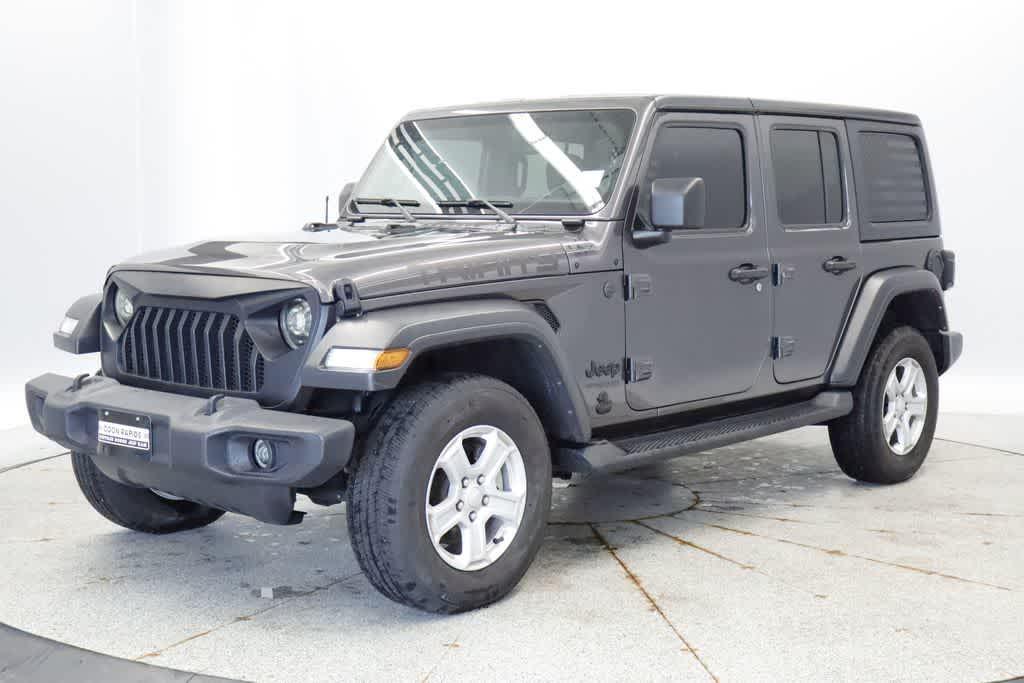 used 2022 Jeep Wrangler Unlimited car, priced at $27,673