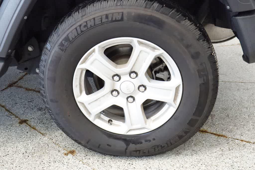 used 2022 Jeep Wrangler Unlimited car, priced at $28,589