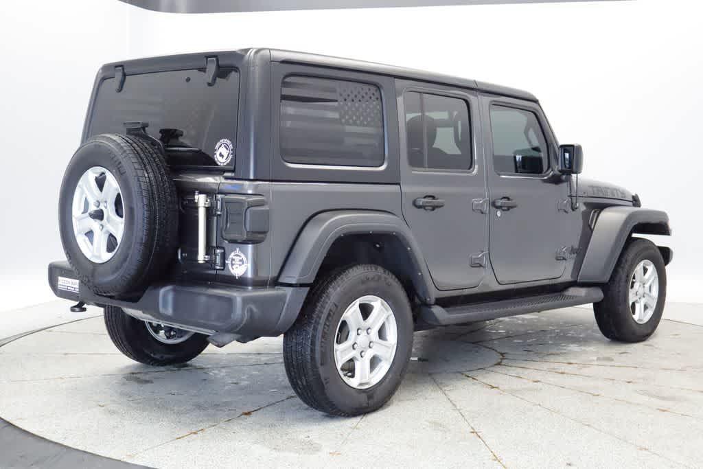 used 2022 Jeep Wrangler Unlimited car, priced at $28,589
