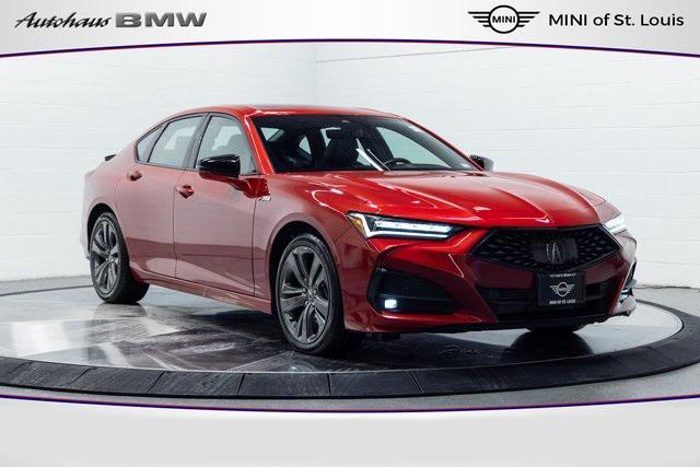 used 2022 Acura TLX car, priced at $32,900