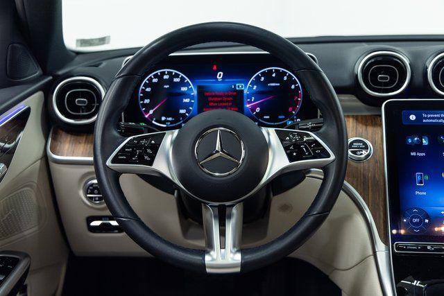 used 2024 Mercedes-Benz C-Class car, priced at $37,500