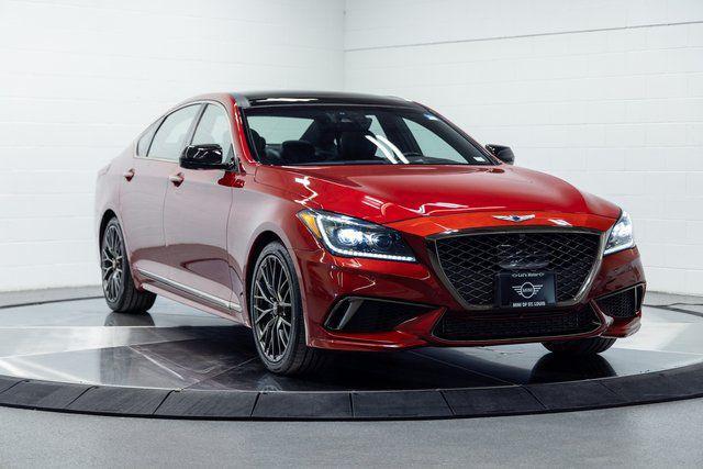 used 2020 Genesis G80 car, priced at $33,000