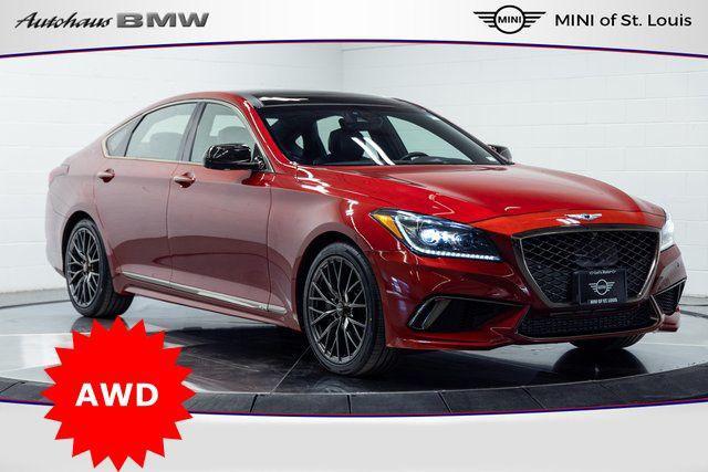 used 2020 Genesis G80 car, priced at $33,000