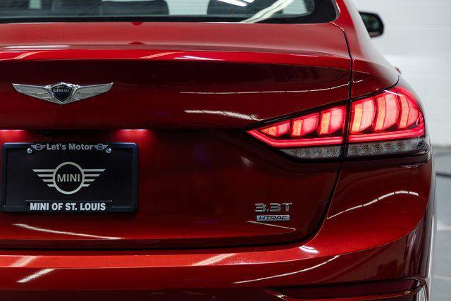 used 2020 Genesis G80 car, priced at $33,000