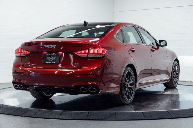 used 2020 Genesis G80 car, priced at $33,000