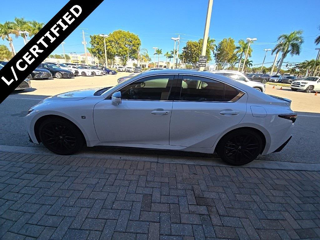 used 2023 Lexus IS 350 car, priced at $46,988