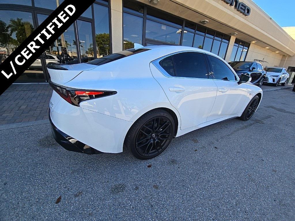 used 2023 Lexus IS 350 car, priced at $46,988