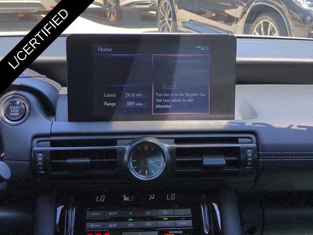 used 2024 Lexus IS 350 car, priced at $43,588