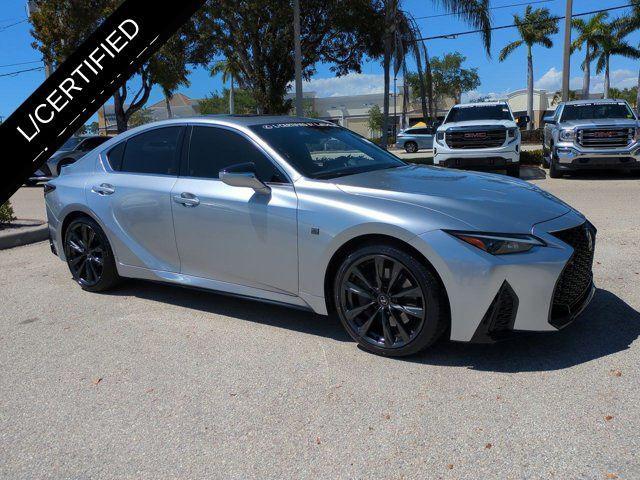 used 2024 Lexus IS 350 car, priced at $43,588