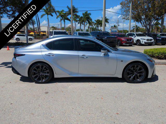 used 2024 Lexus IS 350 car, priced at $43,588