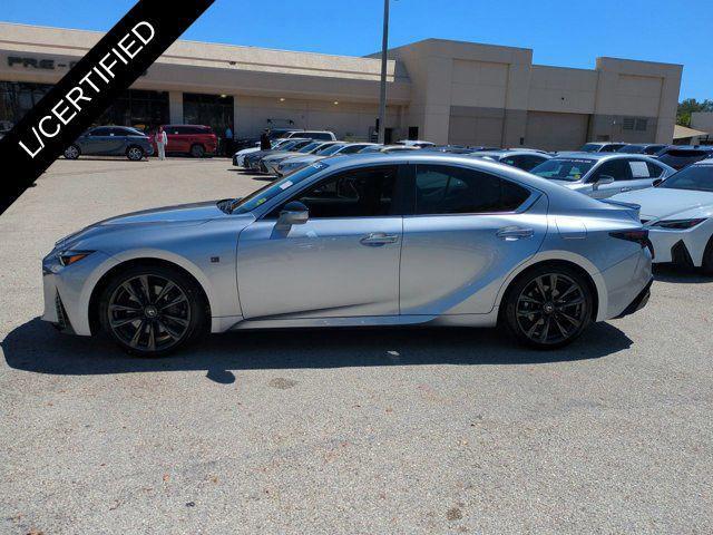 used 2024 Lexus IS 350 car, priced at $43,588
