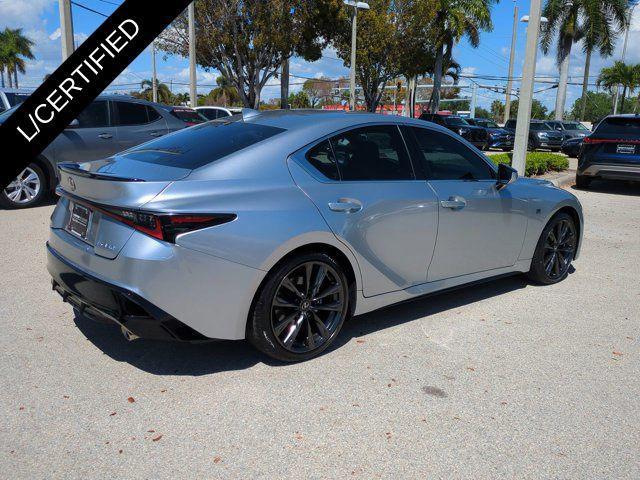 used 2024 Lexus IS 350 car, priced at $43,588