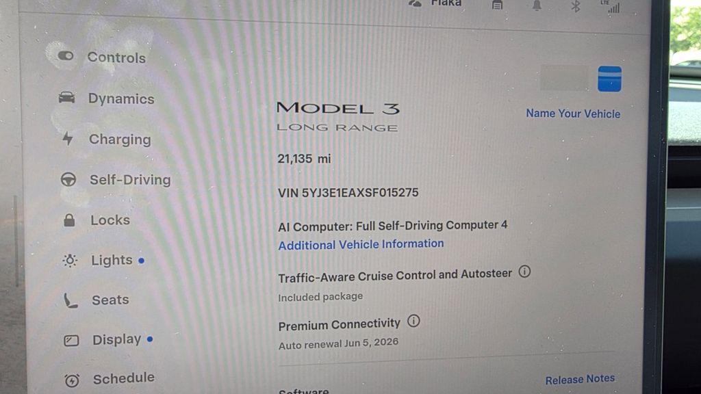 used 2025 Tesla Model 3 car, priced at $37,998