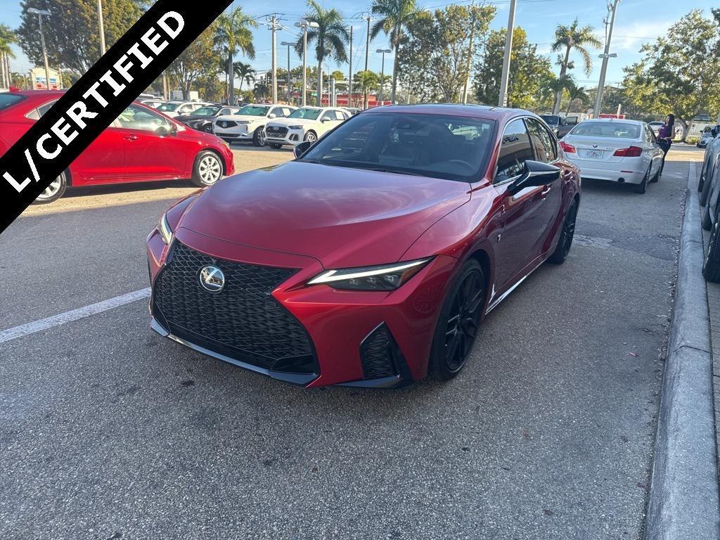 used 2022 Lexus IS 350 car, priced at $42,998