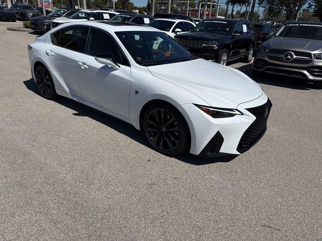 used 2024 Lexus IS 350 car, priced at $40,478
