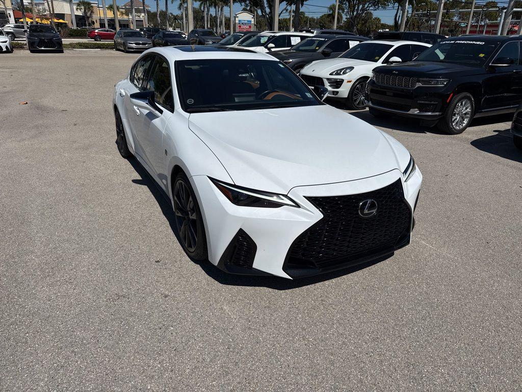 used 2024 Lexus IS 350 car, priced at $40,478