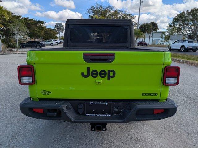 used 2021 Jeep Gladiator car, priced at $24,384