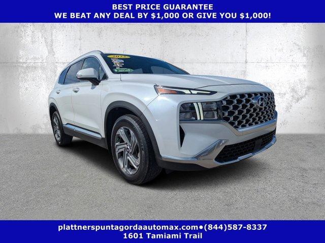 used 2022 Hyundai Santa Fe car, priced at $19,484