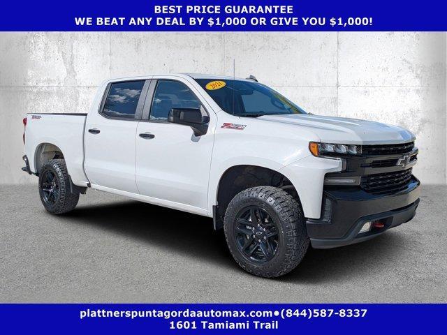 used 2021 Chevrolet Silverado 1500 car, priced at $37,384
