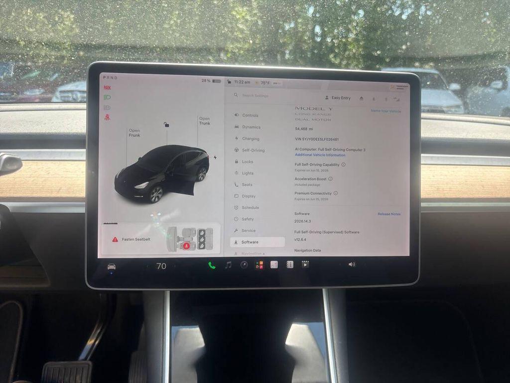 used 2020 Tesla Model Y car, priced at $27,995