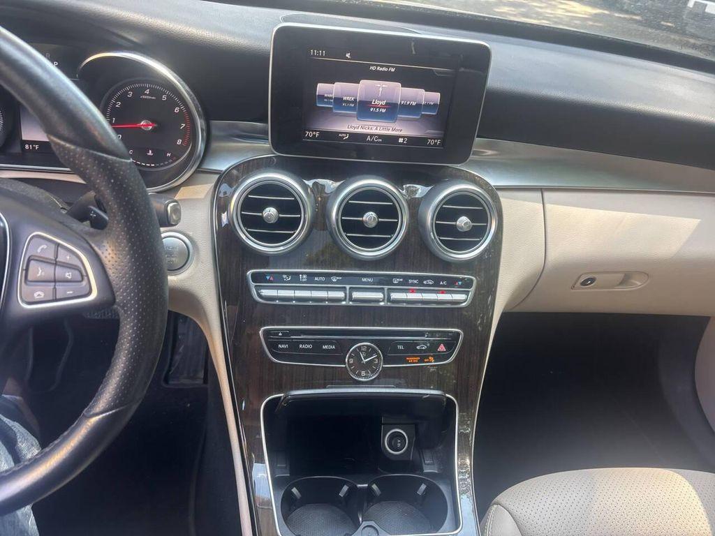 used 2018 Mercedes-Benz C-Class car, priced at $17,995