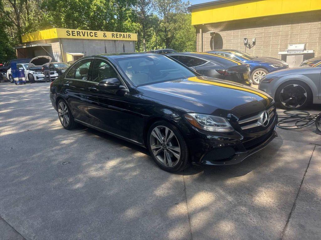 used 2018 Mercedes-Benz C-Class car, priced at $17,995