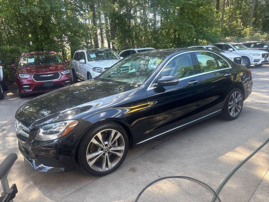 used 2018 Mercedes-Benz C-Class car, priced at $17,995