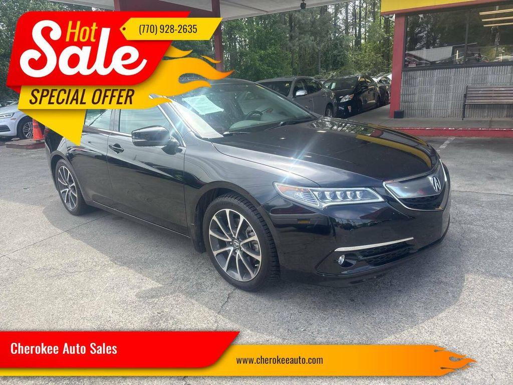 used 2015 Acura TLX car, priced at $13,995