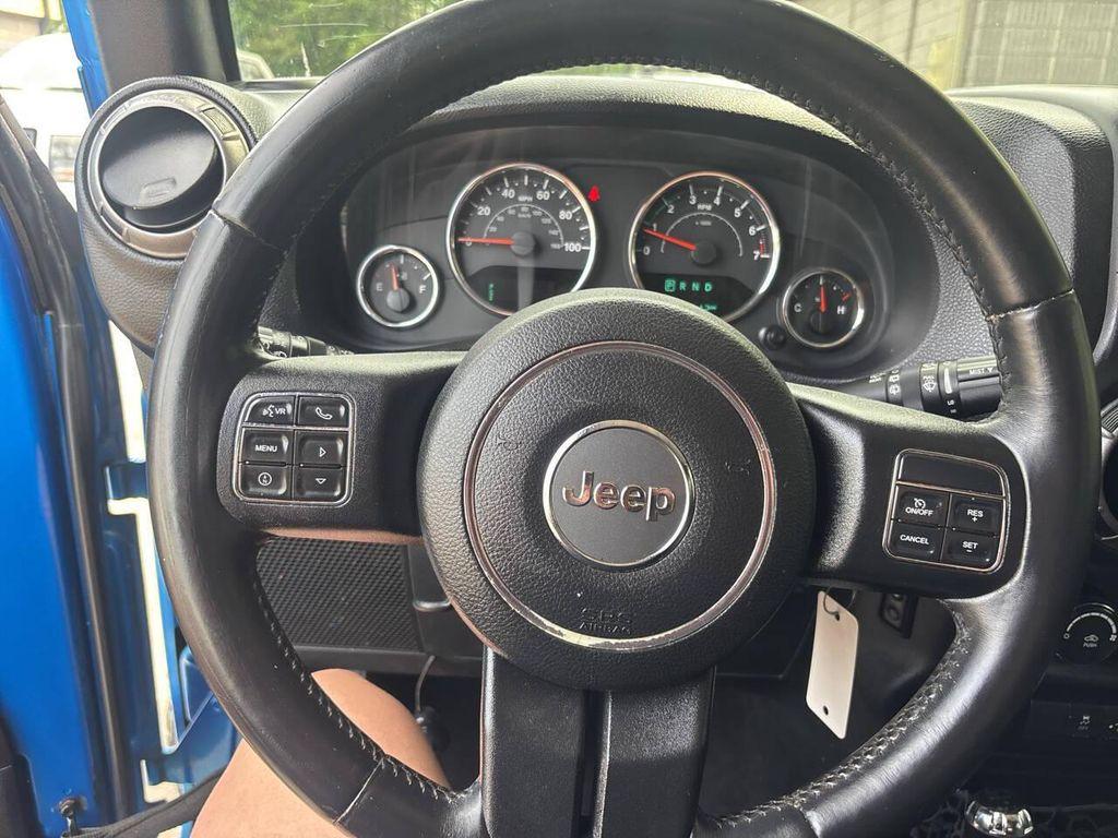 used 2016 Jeep Wrangler Unlimited car, priced at $15,995