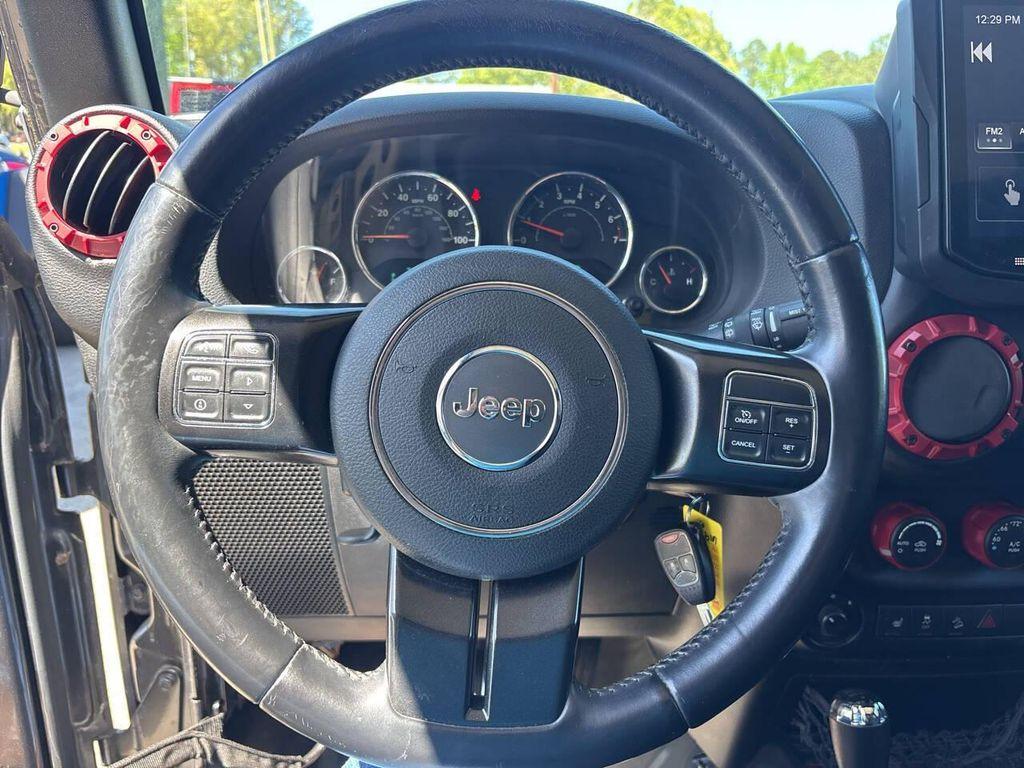 used 2017 Jeep Wrangler Unlimited car, priced at $16,995