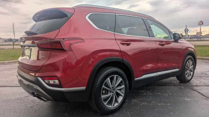 used 2019 Hyundai Santa Fe car, priced at $12,980