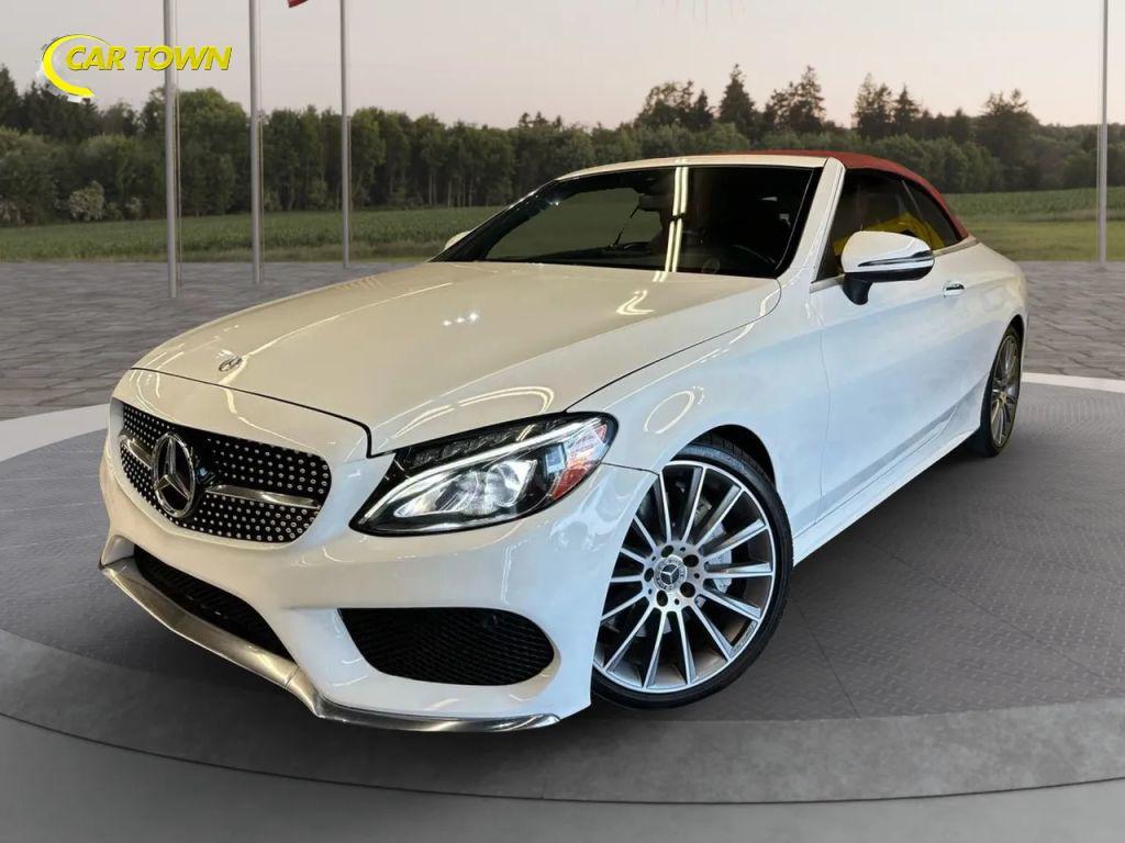 used 2017 Mercedes-Benz C-Class car, priced at $18,450