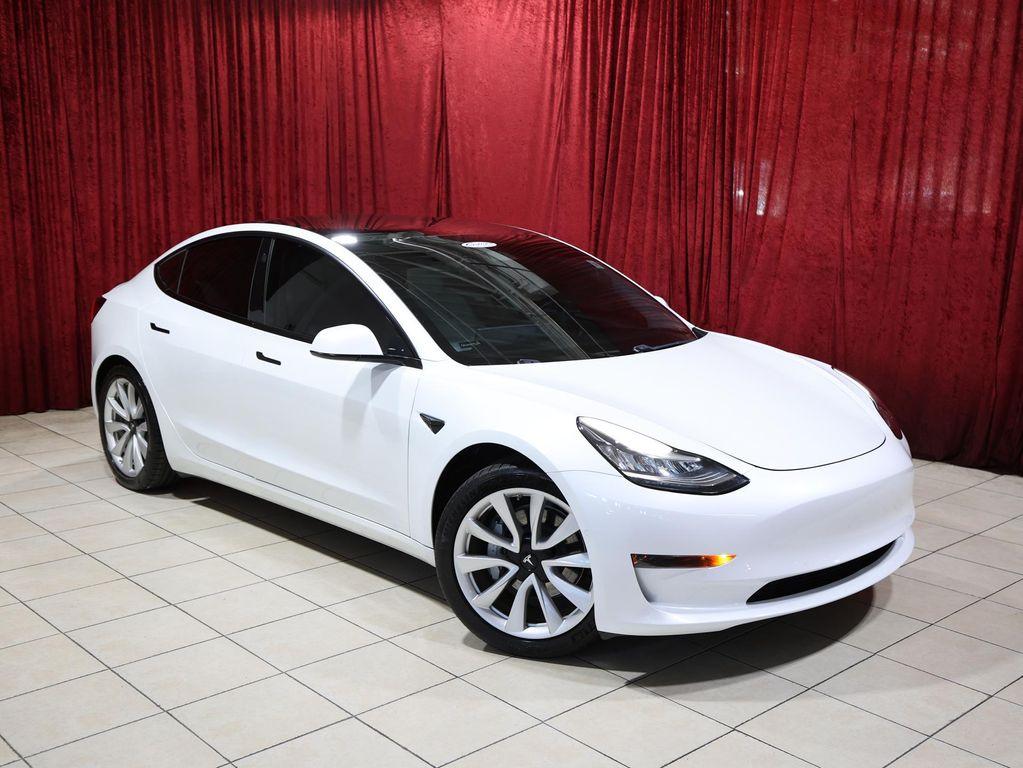 used 2021 Tesla Model 3 car, priced at $18,950