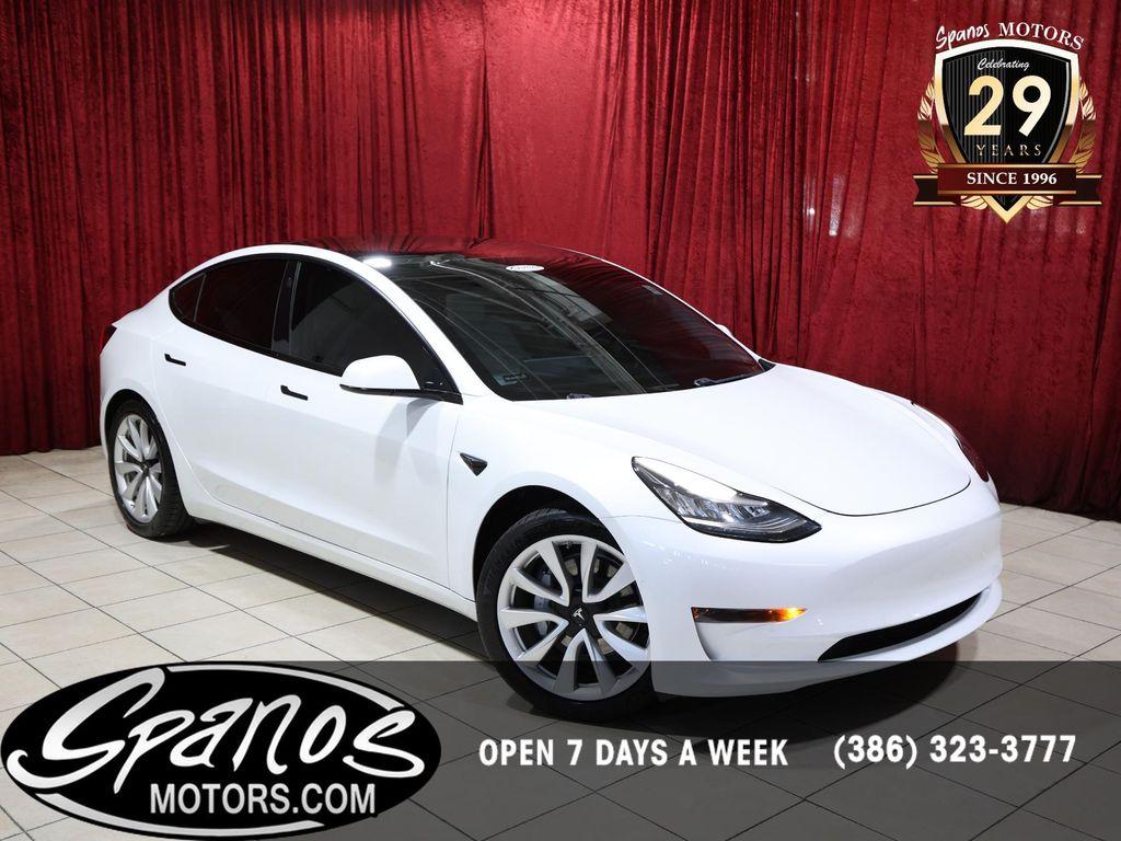 used 2021 Tesla Model 3 car, priced at $18,950