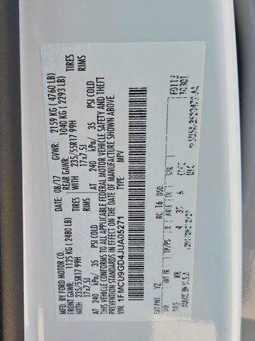 used 2018 Ford Escape car, priced at $12,971