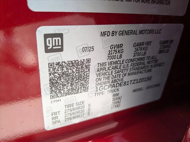 new 2026 Chevrolet Silverado 1500 car, priced at $50,685