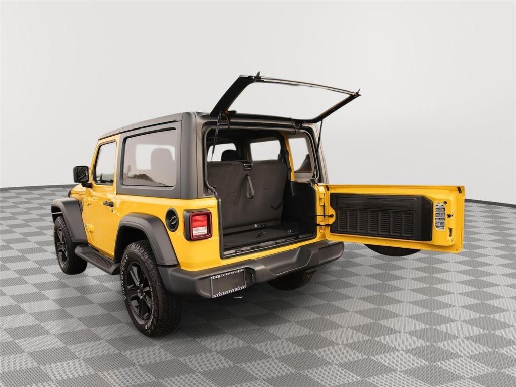 used 2021 Jeep Wrangler car, priced at $26,358