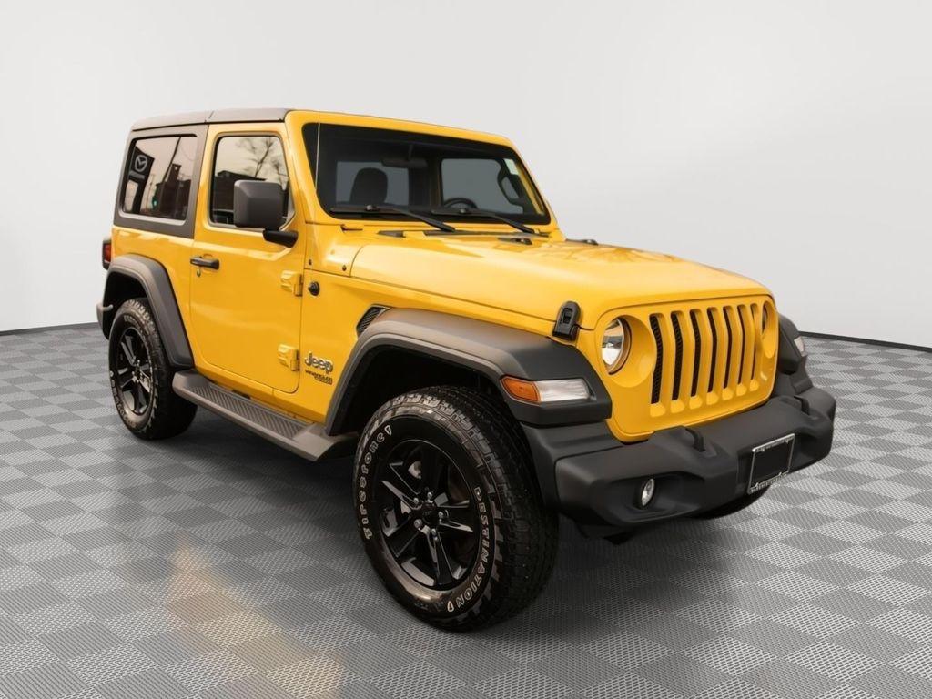 used 2021 Jeep Wrangler car, priced at $26,358
