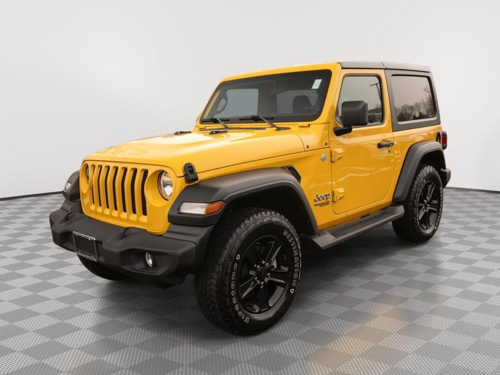 used 2021 Jeep Wrangler car, priced at $26,358