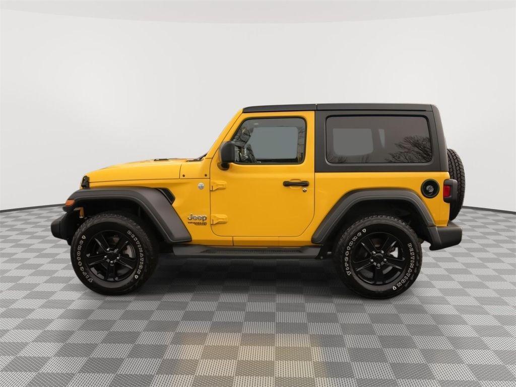 used 2021 Jeep Wrangler car, priced at $26,358