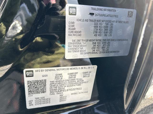 new 2026 GMC Sierra 1500 car, priced at $88,795