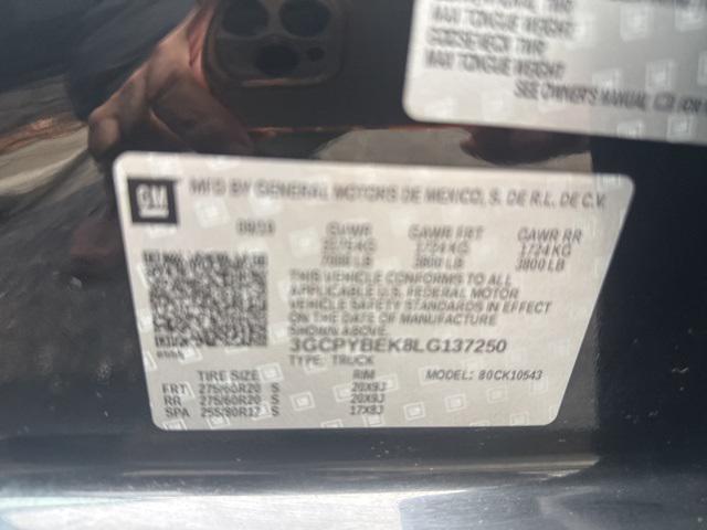 used 2020 Chevrolet Silverado 1500 car, priced at $26,600