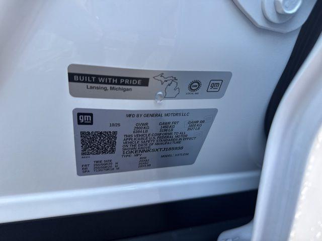 new 2026 GMC Acadia car, priced at $50,130