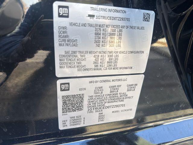 new 2026 GMC Sierra 1500 car, priced at $60,195