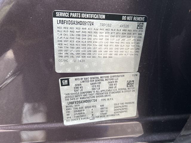 used 2017 Buick Envision car, priced at $12,500