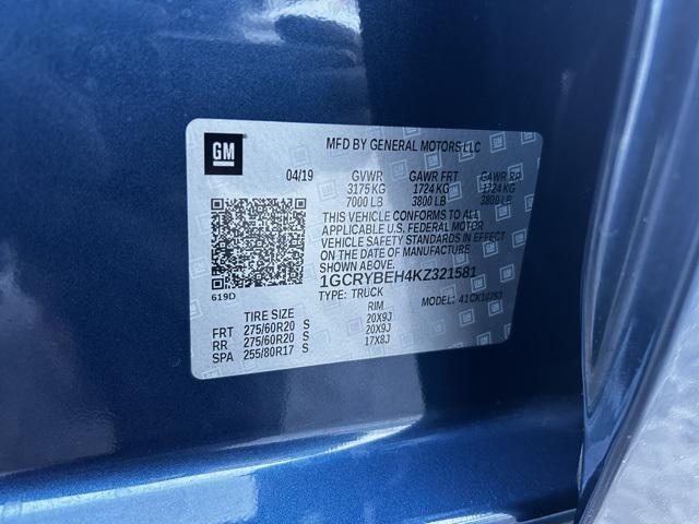 used 2019 Chevrolet Silverado 1500 car, priced at $24,900