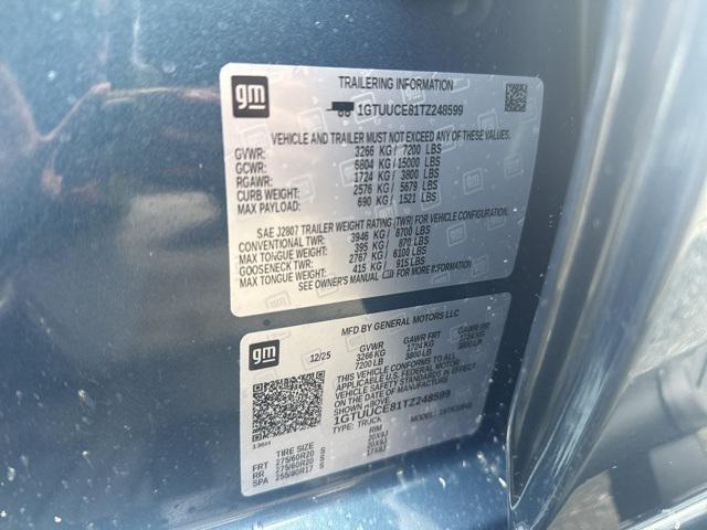 new 2026 GMC Sierra 1500 car, priced at $66,235