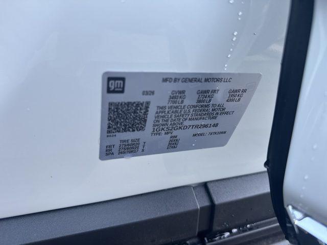 new 2026 GMC Yukon XL car, priced at $82,680