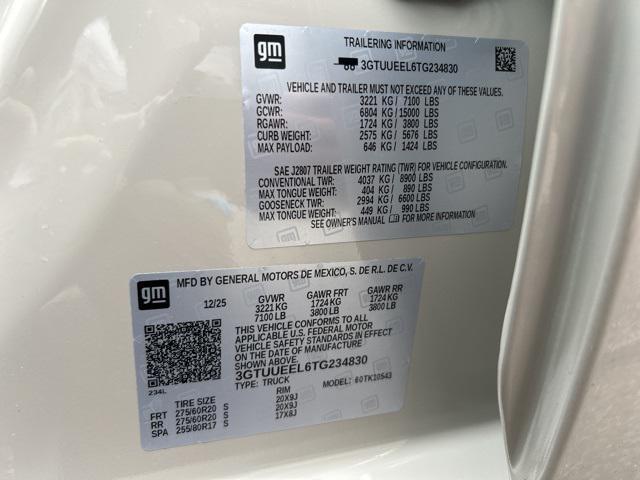 new 2026 GMC Sierra 1500 car, priced at $76,515